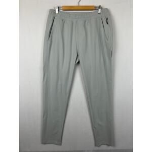 Western Rise Gray Jogger Pants Elastic Waist 31" Inseam Measures Men's Size XL